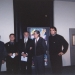 Casalecchio 1998, Vittorio Vighi con Gianni Cascone, Vittorio Marangoni e Massimiliano Vighi.
